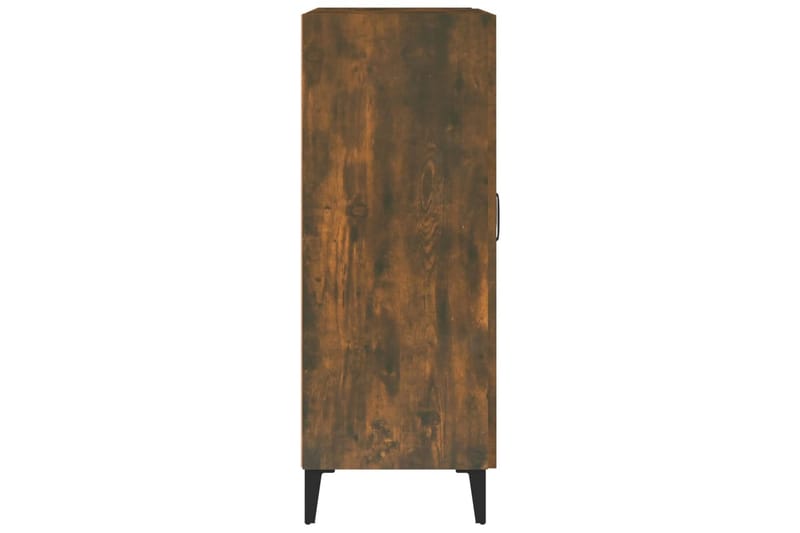 beBasic Skjenk røkt eik 69,5x34x90 cm konstruert tre - Brun - Oppbevaring - Oppbevaringsmøbler - Kommode - Entrekommode