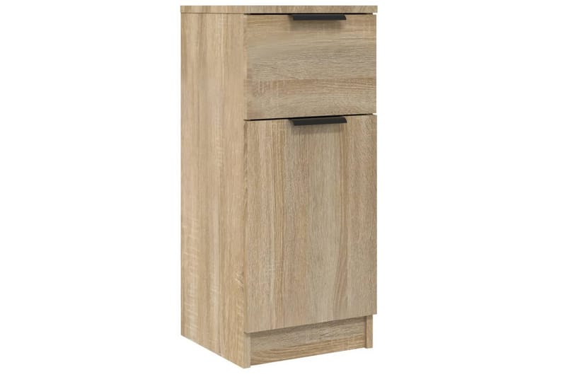 beBasic Skjenk sonoma eik 30x30x70 cm konstruert tre - Brun - Oppbevaring - Oppbevaringsmøbler - Kommode - Entrekommode