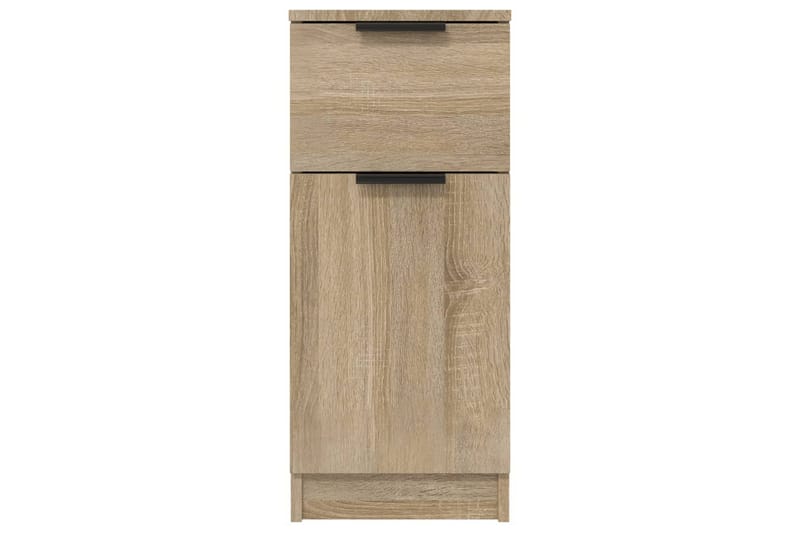 beBasic Skjenk sonoma eik 30x30x70 cm konstruert tre - Brun - Oppbevaring - Oppbevaringsmøbler - Kommode - Entrekommode