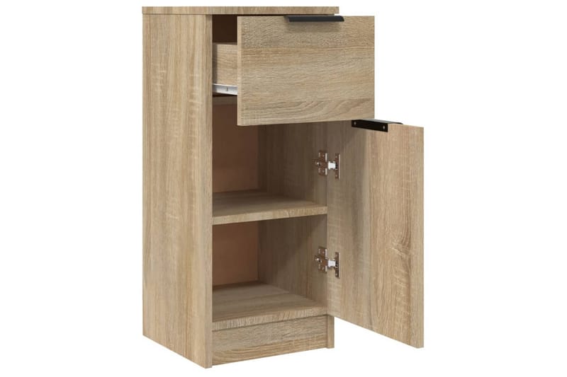 beBasic Skjenk sonoma eik 30x30x70 cm konstruert tre - Brun - Oppbevaring - Oppbevaringsmøbler - Kommode - Entrekommode