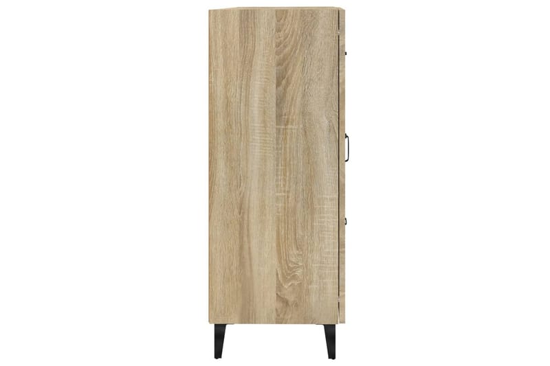 beBasic Skjenk sonoma eik 69,5x34x90 cm konstruert tre - Brun - Oppbevaring - Oppbevaringsmøbler - Kommode - Entrekommode