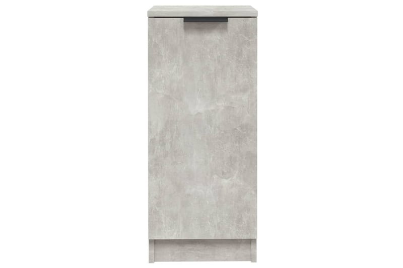 beBasic Skjenker 2 stk betonggrå 30x30x70 cm konstruert tre - GrÃ¥ - Oppbevaring - Oppbevaringsmøbler - Kommode - Entrekommode
