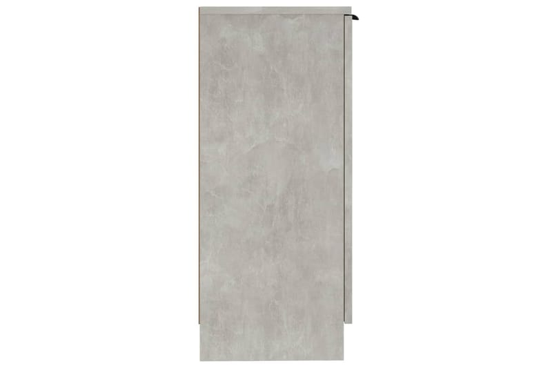 beBasic Skjenker 2 stk betonggrå 30x30x70 cm konstruert tre - GrÃ¥ - Oppbevaring - Oppbevaringsmøbler - Kommode - Entrekommode