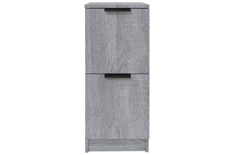 beBasic Skjenker 2 stk grå sonoma 30x30x70 cm konstruert tre - GrÃ¥ - Oppbevaring - Oppbevaringsmøbler - Kommode - Entrekommode