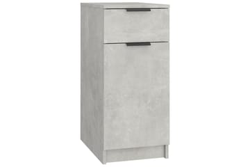 beBasic Skrivebordskap betonggrå 33,5x50x75 cm konstruert tre - GrÃ¥ - Oppbevaring - Oppbevaringsmøbler - Kommode - Skatoll