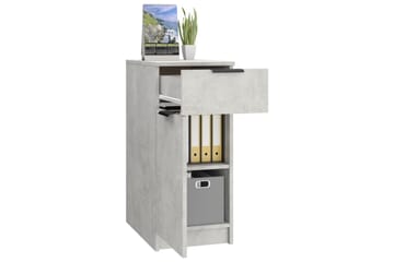 beBasic Skrivebordskap betonggrå 33,5x50x75 cm konstruert tre - GrÃ¥ - Oppbevaring - Oppbevaringsmøbler - Kommode - Skatoll