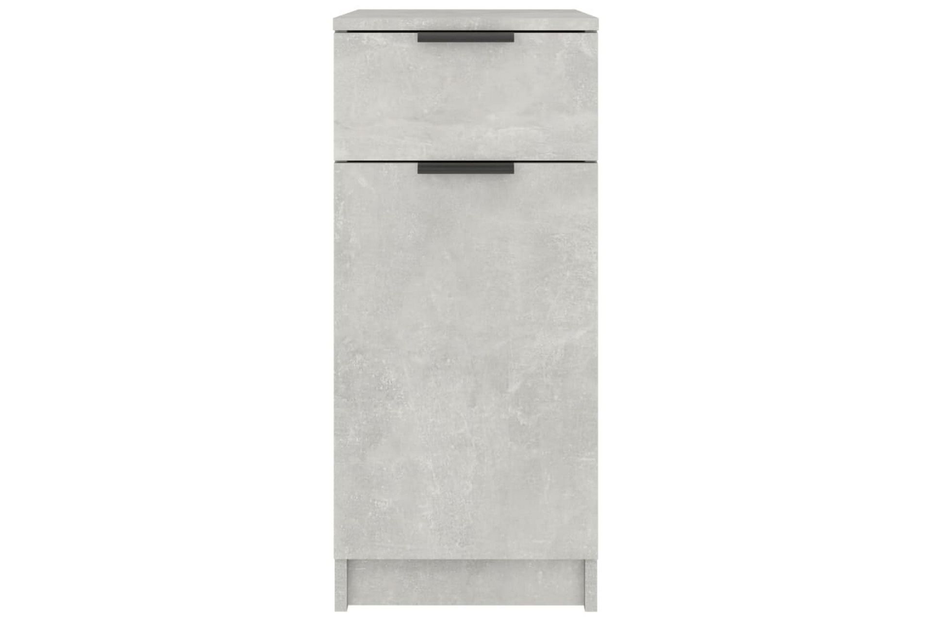 beBasic Skrivebordskap betonggrå 33,5x50x75 cm konstruert tre - GrÃ¥ - Oppbevaring - Oppbevaringsmøbler - Kommode - Skatoll