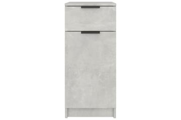 beBasic Skrivebordskap betonggrå 33,5x50x75 cm konstruert tre - GrÃ¥ - Oppbevaring - Oppbevaringsmøbler - Kommode - Skatoll