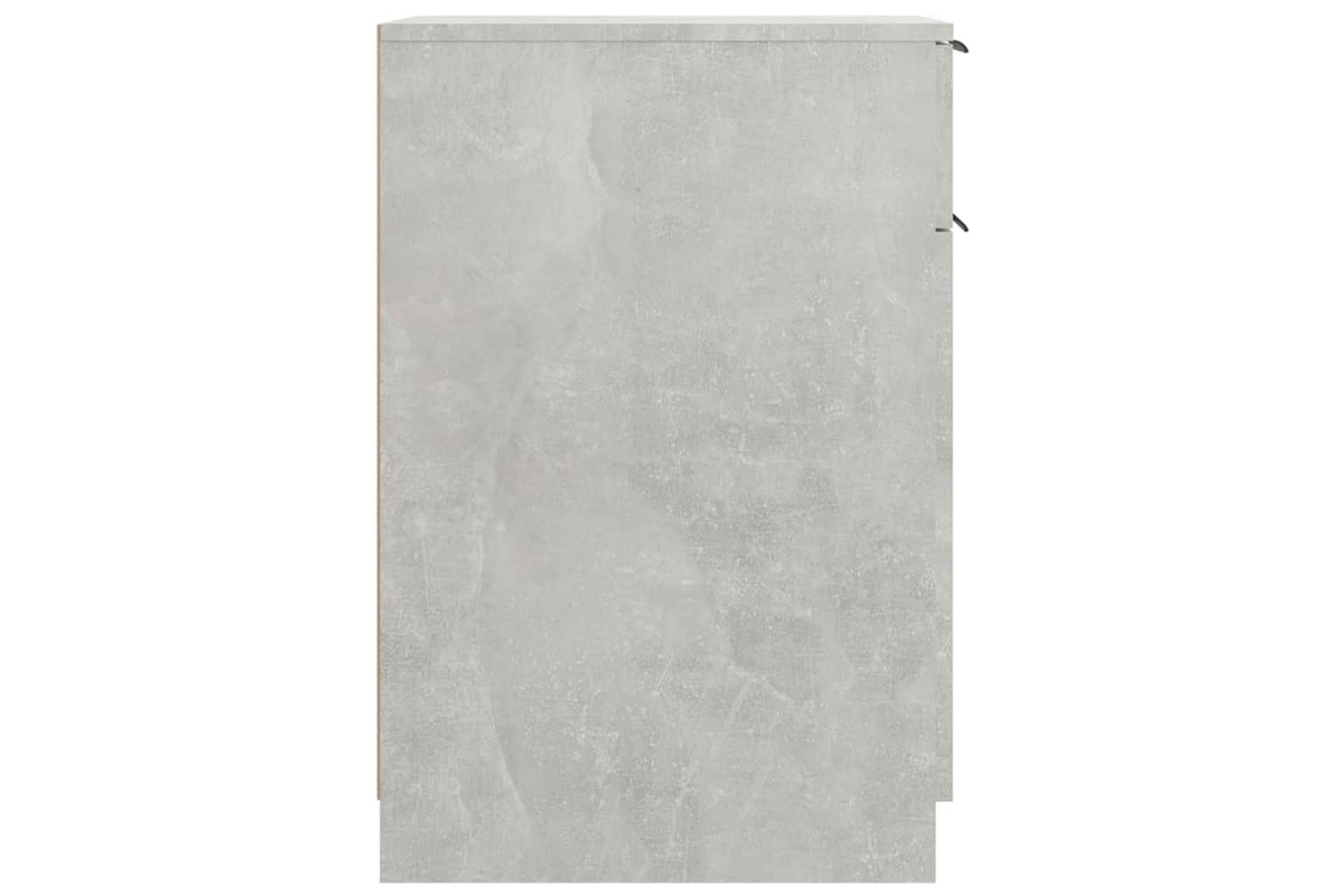beBasic Skrivebordskap betonggrå 33,5x50x75 cm konstruert tre - GrÃ¥ - Oppbevaring - Oppbevaringsmøbler - Kommode - Skatoll