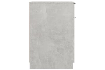 beBasic Skrivebordskap betonggrå 33,5x50x75 cm konstruert tre - GrÃ¥ - Oppbevaring - Oppbevaringsmøbler - Kommode - Skatoll