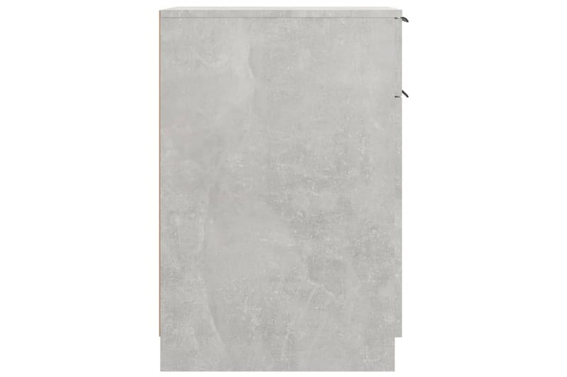 beBasic Skrivebordskap betonggrå 33,5x50x75 cm konstruert tre - GrÃ¥ - Oppbevaring - Oppbevaringsmøbler - Kommode - Skatoll
