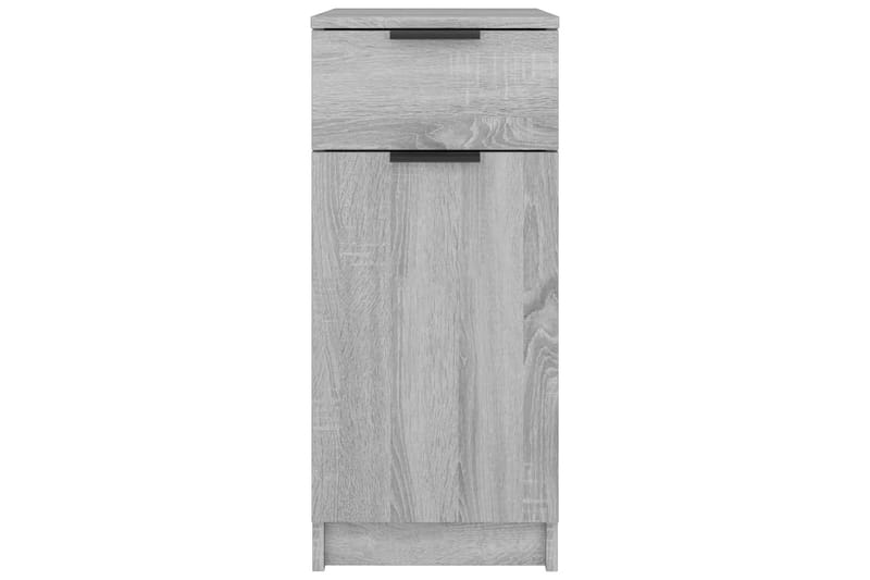 beBasic Skrivebordskap grå sonoma 33,5x50x75 cm konstruert tre - GrÃ¥ - Oppbevaring - Oppbevaringsmøbler - Kommode - Skatoll