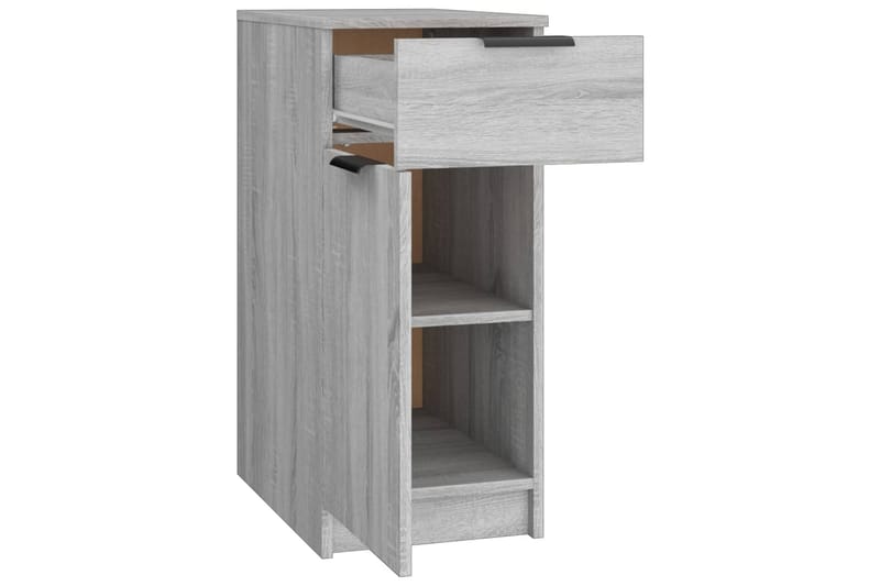 beBasic Skrivebordskap grå sonoma 33,5x50x75 cm konstruert tre - GrÃ¥ - Oppbevaring - Oppbevaringsmøbler - Kommode - Skatoll