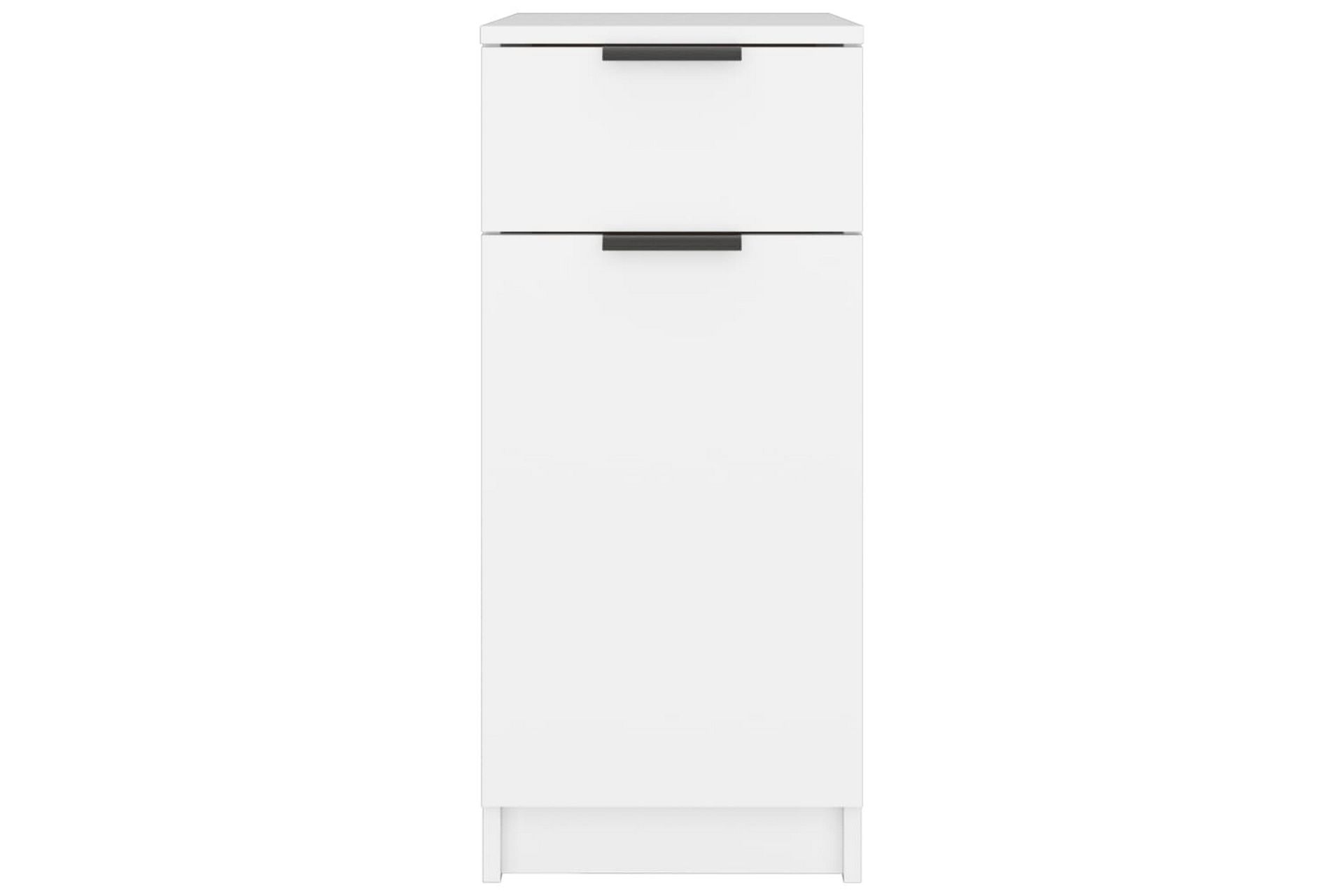 beBasic Skrivebordskap hvit 33,5x50x75 cm konstruert tre - Hvit - Oppbevaring - Oppbevaringsmøbler - Kommode - Skatoll