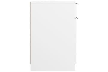 beBasic Skrivebordskap hvit 33,5x50x75 cm konstruert tre - Hvit - Oppbevaring - Oppbevaringsmøbler - Kommode - Skatoll
