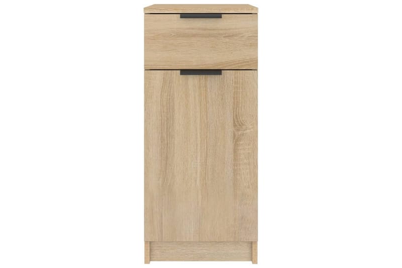 beBasic Skrivebordskap sonoma eik 33,5x50x75 cm konstruert tre - Brun - Oppbevaring - Oppbevaringsmøbler - Kommode - Skatoll