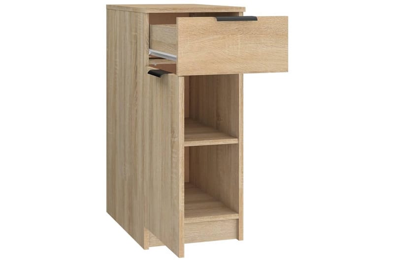 beBasic Skrivebordskap sonoma eik 33,5x50x75 cm konstruert tre - Brun - Oppbevaring - Oppbevaringsmøbler - Kommode - Skatoll
