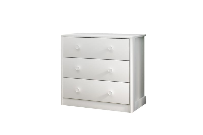 Berdez Kommode 72 cm - Hvit - Oppbevaring - Oppbevaringsmøbler - Kommode - Entrekommode