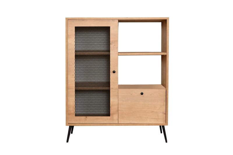 Bluebell Kommode 90 cm - Eik/Svart - Oppbevaring - Oppbevaringsmøbler - Kommode - Entrekommode