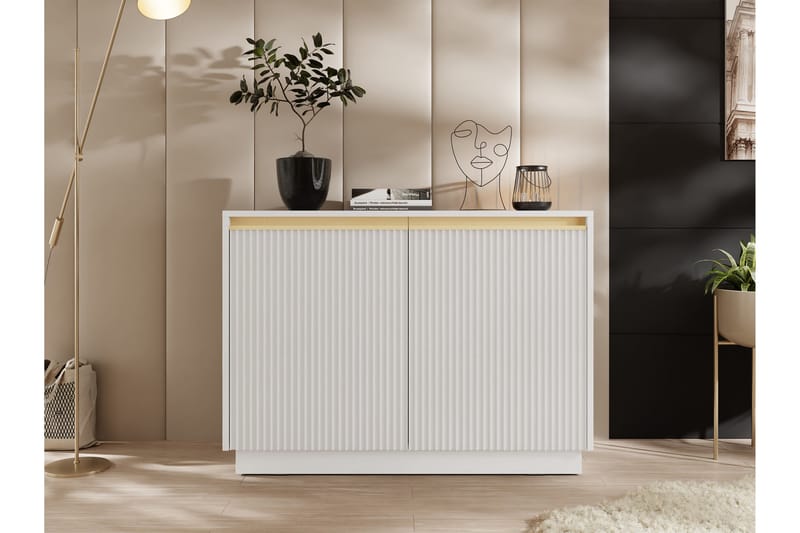 Bolstan Kommode 104 cm - Hvit - Oppbevaring - Oppbevaringsmøbler - Kommode