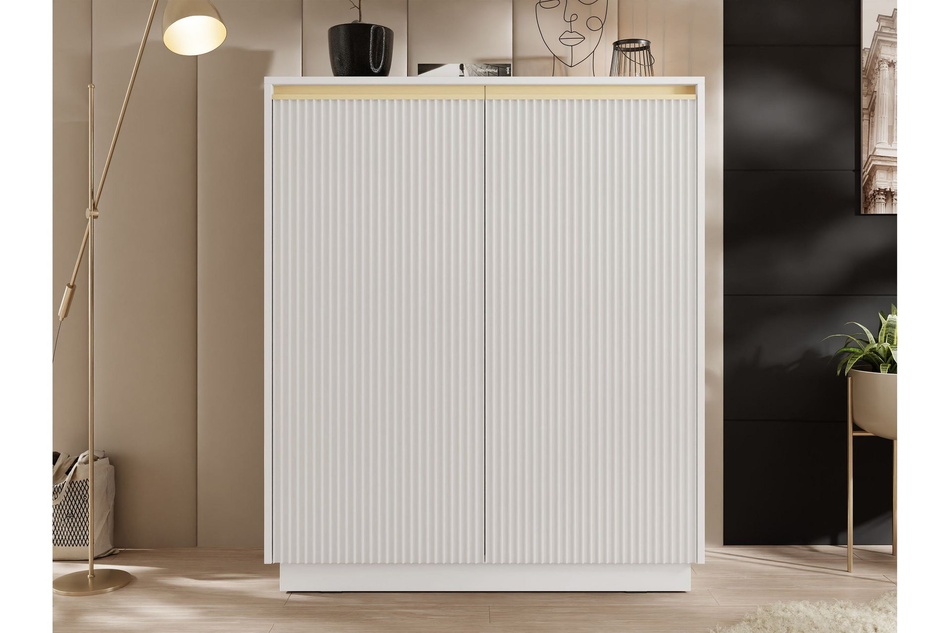 Bolstan Kommode 104 cm - Hvit - Oppbevaring - Oppbevaringsmøbler - Kommode