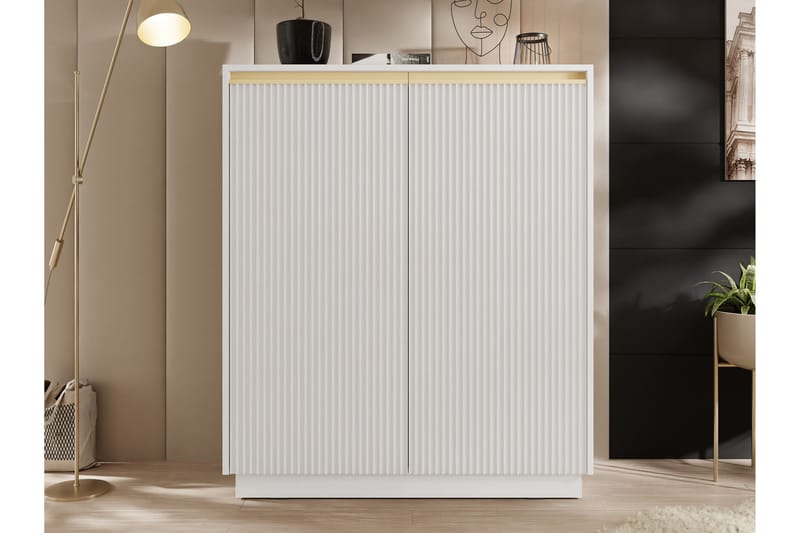 Bolstan Kommode 104 cm - Hvit - Oppbevaring - Oppbevaringsmøbler - Kommode