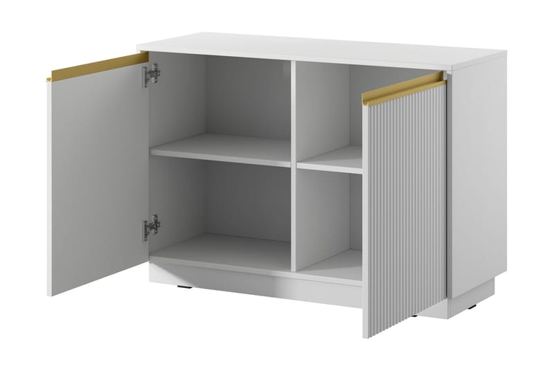 Bolstan Kommode 104 cm - Hvit - Oppbevaring - Oppbevaringsmøbler - Kommode