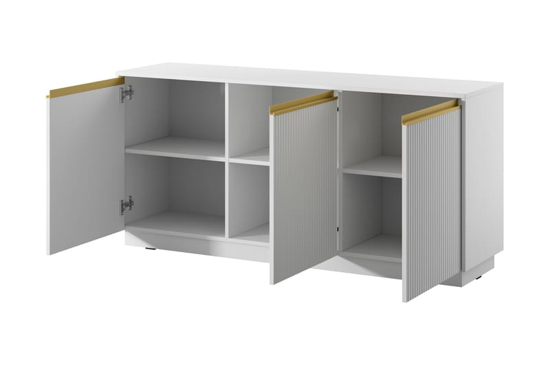Bolstan Kommode 154 cm - Hvit - Oppbevaring - Oppbevaringsmøbler - Kommode