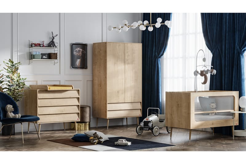 Bosque Kommode Tre / Natur - VOX - Oppbevaring - Oppbevaringsmøbler - Kommode - Entrekommode