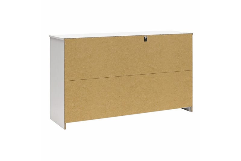 Kommode BrEZ 136x40x76 cm, Hvit - 136x40x76 cm, Hvit - Oppbevaring - Oppbevaringsmøbler - Kommode
