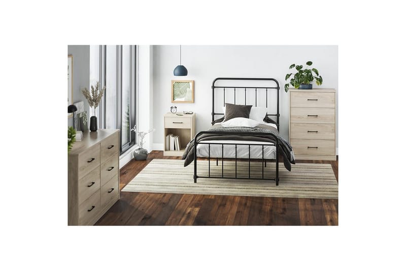 Kommode BrEZ 136x40x76 cm, Lys eik - 136x40x76 cm, Lys eik - Oppbevaring - Oppbevaringsmøbler - Kommode
