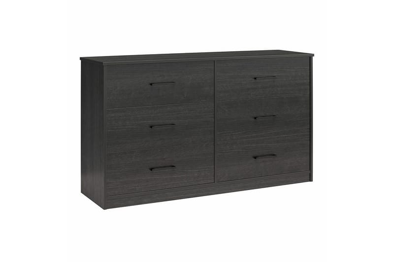 Kommode BrEZ 136x40x76 cm, Svart eik - 136x40x76 cm, Svart eik - Oppbevaring - Oppbevaringsmøbler - Kommode