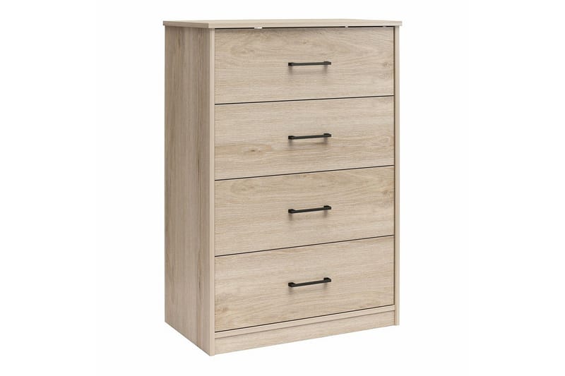 Kommode BrEZ 71x40x102 cm, Blond eik - 71x40x102 cm, Blond eik - Oppbevaring - Oppbevaringsmøbler - Kommode