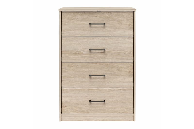Kommode BrEZ 71x40x102 cm, Blond eik - 71x40x102 cm, Blond eik - Oppbevaring - Oppbevaringsmøbler - Kommode