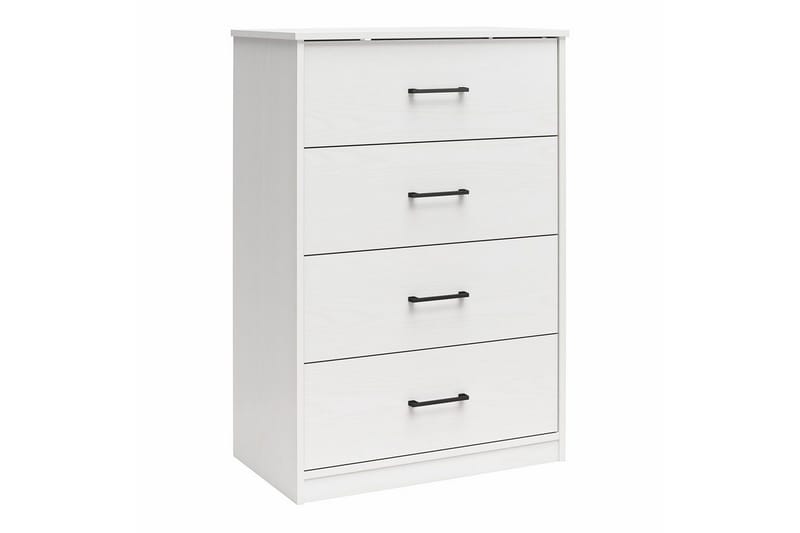 Kommode BrEZ 71x40x102 cm, Hvit - 71x40x102 cm, Hvit - Oppbevaring - Oppbevaringsmøbler - Kommode