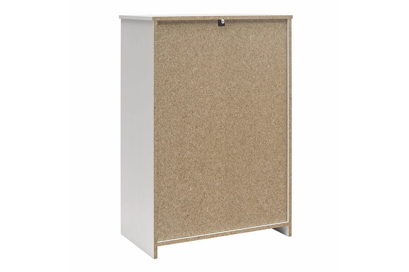 Kommode BrEZ 71x40x102 cm, Hvit - 71x40x102 cm, Hvit - Oppbevaring - Oppbevaringsmøbler - Kommode