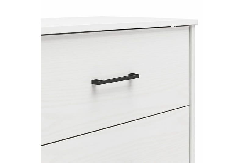 Kommode BrEZ 71x40x102 cm, Hvit - 71x40x102 cm, Hvit - Oppbevaring - Oppbevaringsmøbler - Kommode