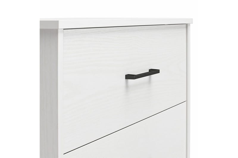 Kommode BrEZ 71x40x126 cm, Hvit - 71x40x126 cm, Hvit - Oppbevaring - Oppbevaringsmøbler - Kommode