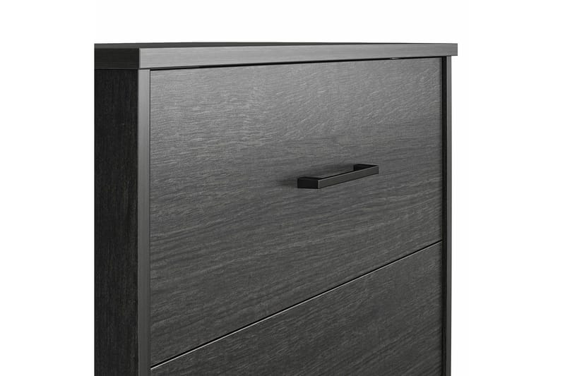 Kommode BrEZ 71x40x126 cm, Svart eik - 71x40x126 cm, Svart eik - Oppbevaring - Oppbevaringsmøbler - Kommode