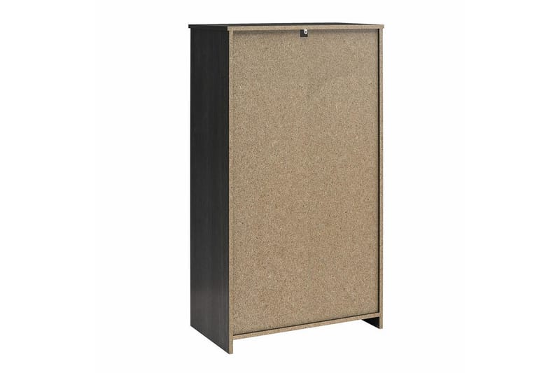 Kommode BrEZ 71x40x126 cm, Svart eik - 71x40x126 cm, Svart eik - Oppbevaring - Oppbevaringsmøbler - Kommode