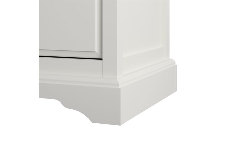 Bristol Kommode 88x49 cm 5 Skuffer Hvit - Dorel Home - Oppbevaring - Oppbevaringsmøbler - Kommode - Entrekommode