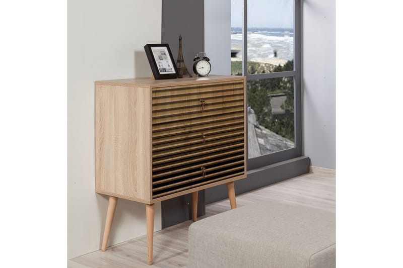 Brokind Kommode 90 cm - Brun - Oppbevaring - Oppbevaringsmøbler - Kommode - Entrekommode