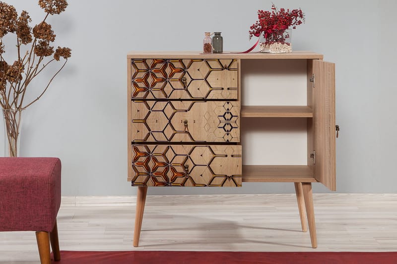 Brokind Kommode 90 cm - Brun - Oppbevaring - Oppbevaringsmøbler - Kommode - Entrekommode