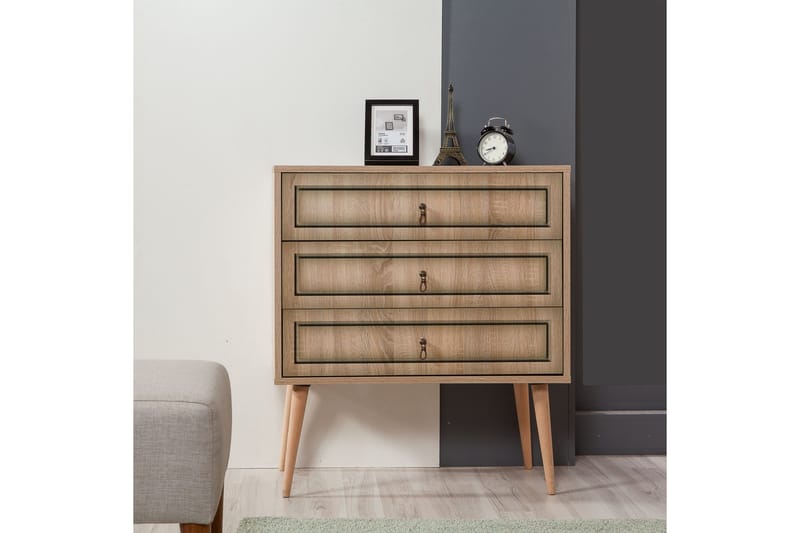 Brokind Kommode 90 cm - Brun - Oppbevaring - Oppbevaringsmøbler - Kommode - Entrekommode