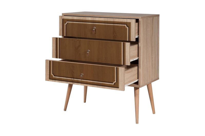 Brokind Kommode 90 cm - Brun - Oppbevaring - Oppbevaringsmøbler - Kommode - Entrekommode