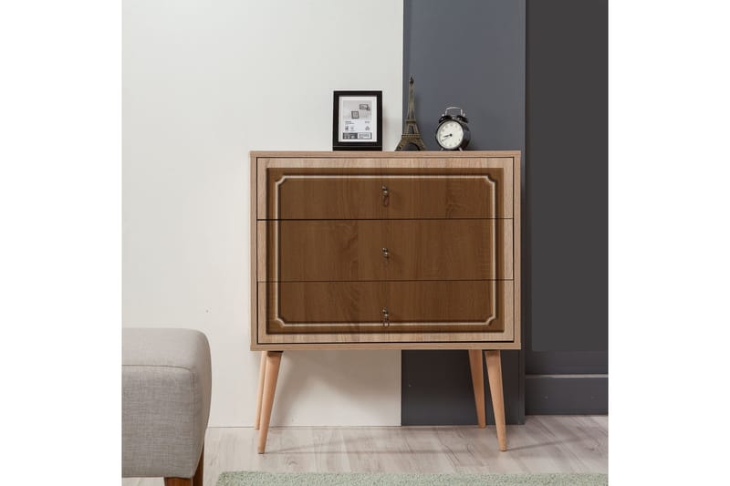 Brokind Kommode 90 cm - Brun - Oppbevaring - Oppbevaringsmøbler - Kommode - Entrekommode