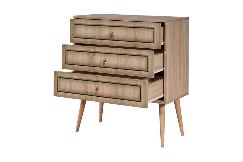 Brokind Kommode 90 cm - Brun - Oppbevaring - Oppbevaringsmøbler - Kommode - Entrekommode