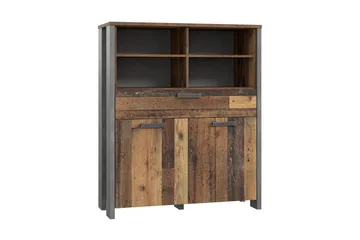 Cadle Kommode 107 cm - Brun/Grå - Oppbevaring - Oppbevaringsmøbler - Kommode