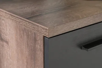 Cannop Kommode 125 cm - Brun/Svart - Oppbevaring - Oppbevaringsmøbler - Kommode