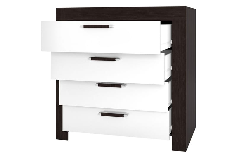Cezar Kommode 100x42x106 cm - Beige / Grå - Oppbevaring - Oppbevaringsmøbler - Kommode - Entrekommode